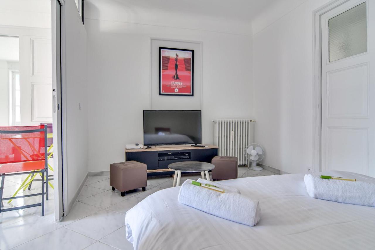 Immogroom - Sea View - Balcony - 5 Min From The Beach - Ac - Wifi Кан Екстериор снимка