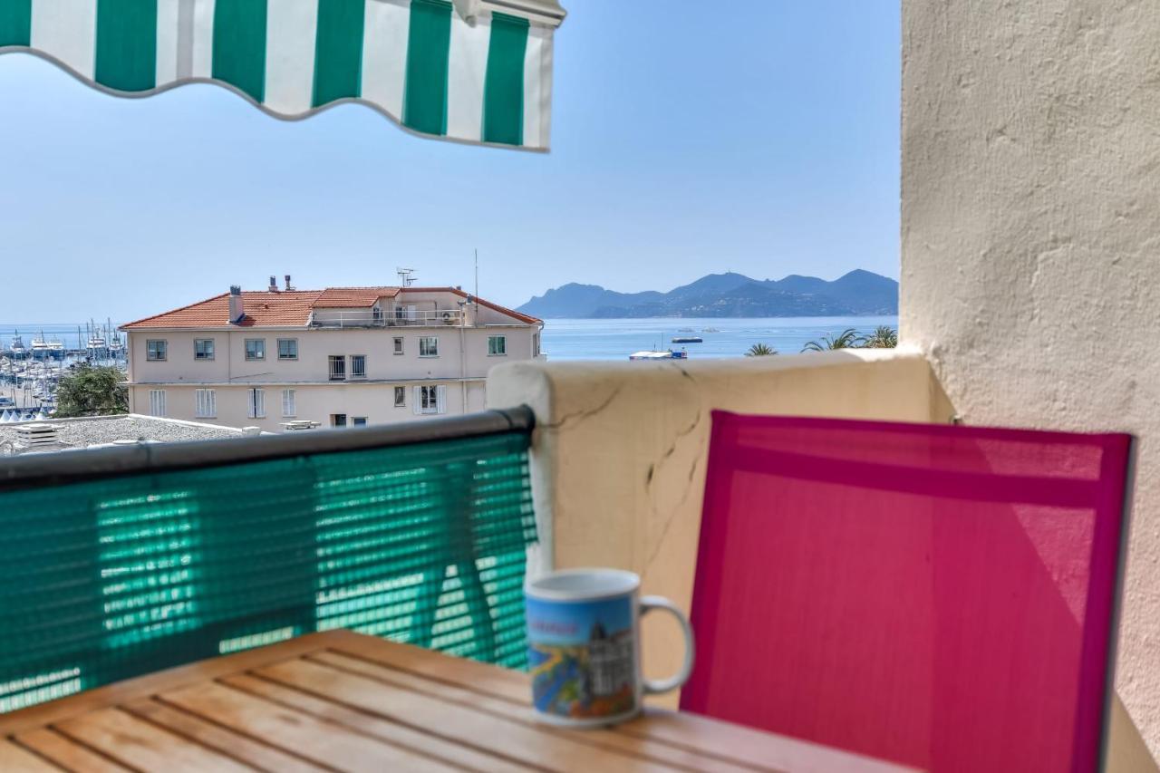 Immogroom - Sea View - Balcony - 5 Min From The Beach - Ac - Wifi Кан Екстериор снимка